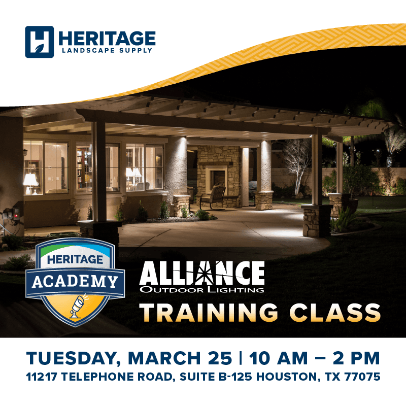 Alliance Outdoor Lighting Training Class